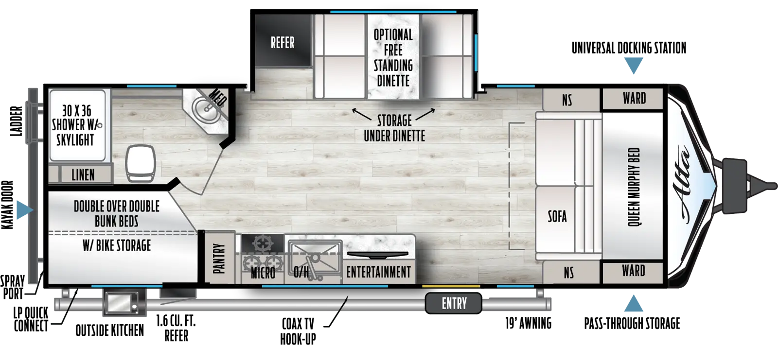 Alta 2210MBH Floorplan